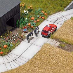 Busch 8790 -   TT    Betonplatten-Stra&szlig;e