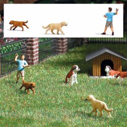 Busch 8858 - Apportierspiel m.Hunden TT