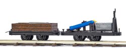 Busch 12217 - H0      Niederbord- und Schwei&szlig;wagen