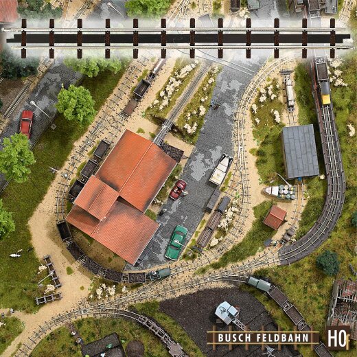 Busch 12306 - H0      Anschlussgleis 133,2 mm