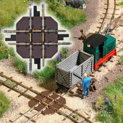 Busch 12340 - H0      Gleiskreuzung