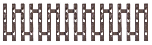 Busch 35098 -   TT    Flexgleisrost 3-Schienen [TTe]