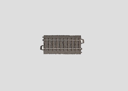 M&auml;rklin 24077 - M&auml;rklin Gerades C-Gleis L&auml;nge 77,5 mm