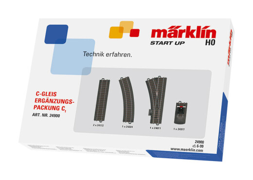 M&auml;rklin 24900 - C-Gleis Erg&auml;nzungspackung C1