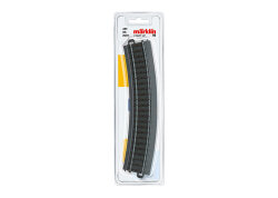 M&auml;rklin 20224 - H0 C-Gleis gebogen R2/24,3&deg; (Wei