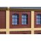 Auhagen 80525 - H0/ W&auml;nde 2532C rot