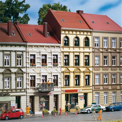 Auhagen 11393 - H0 Stadth&auml;user Schmidtstra&szlig;e 17
