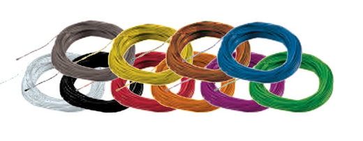 ESU 51942 - Hochflexibles Kabel, Durchmesser 0.5mm, AWG36, 2A, 10m Wickel, Farbe schwarz