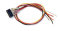 ESU 51951 - Kabelsatz mit 6-poliger Buchse nach NEM 651, DCC Kabelfarben, 30cm L&auml;nge